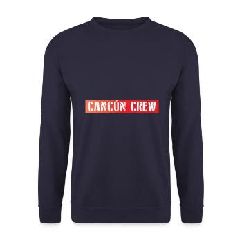 Cancun Crew - Unisex Sweatshirt - navy - Front - Alina (178cm) & Michal (187cm)