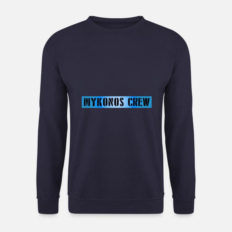 Mykonos Crew - Unisex Pullover - Navy