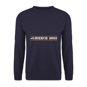 Greece 2023 - Unisex Pullover - Navy - Vorne - Alina (178cm) & Michal (187cm)