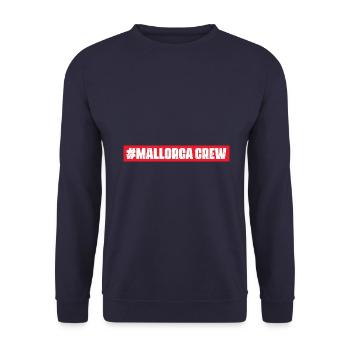 Mallorca Crew - Unisex Pullover - Navy - Vorne - Alina (178cm) & Michal (187cm)