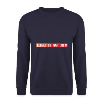 Lloret De Mar Crew - Unisex Pullover - Navy - Vorne - Alina (178cm) & Michal (187cm)