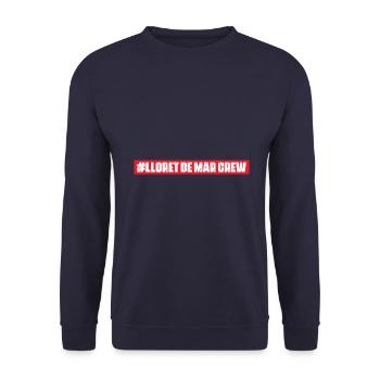 Lloret De Mar Crew - Unisex Sweatshirt - navy - Front - Alina (178cm) & Michal (187cm)