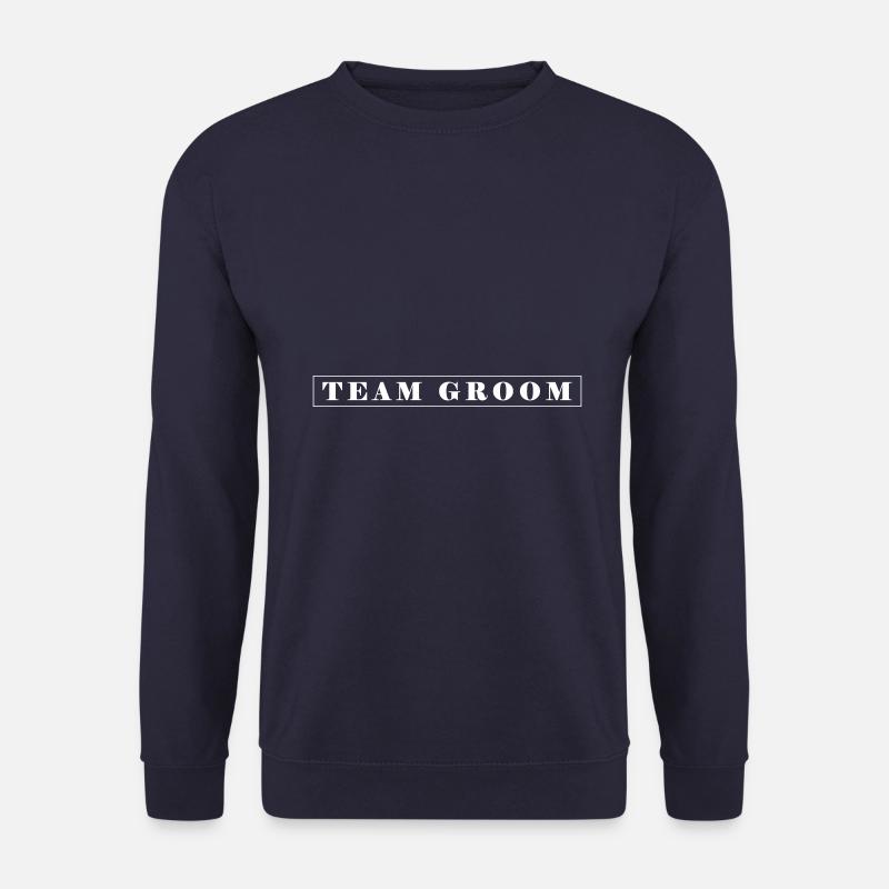 Team Groom Wedding - Unisex Sweatshirt - navy
