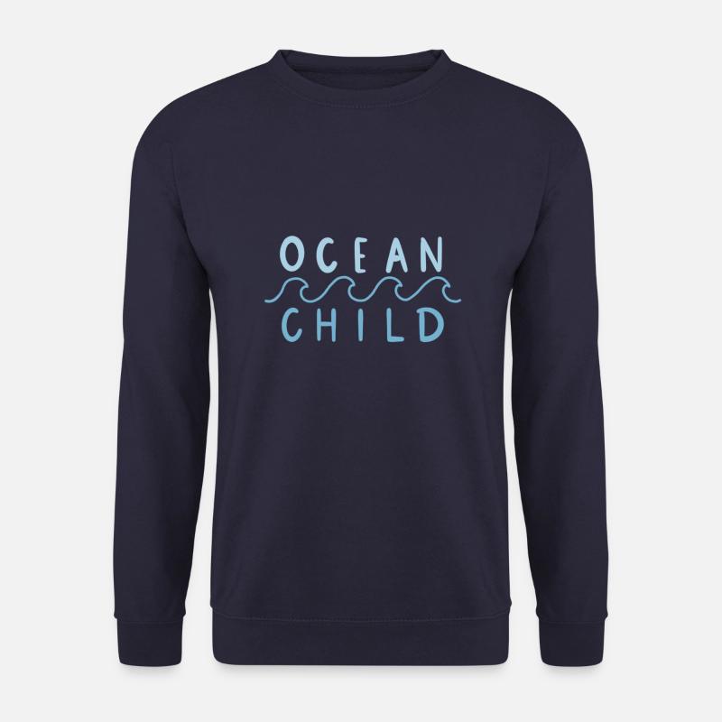 Ocean child - Unisex Pullover - Navy