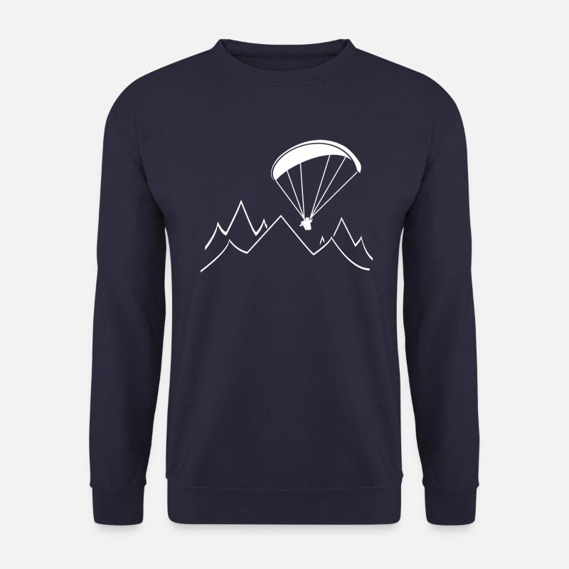 gleitschirm fliegen - Unisex Pullover - Navy
