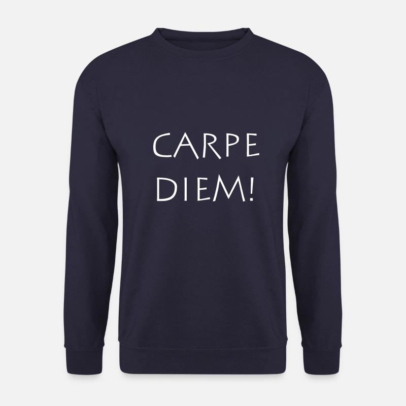 Carpe diem - Unisex Pullover - Navy
