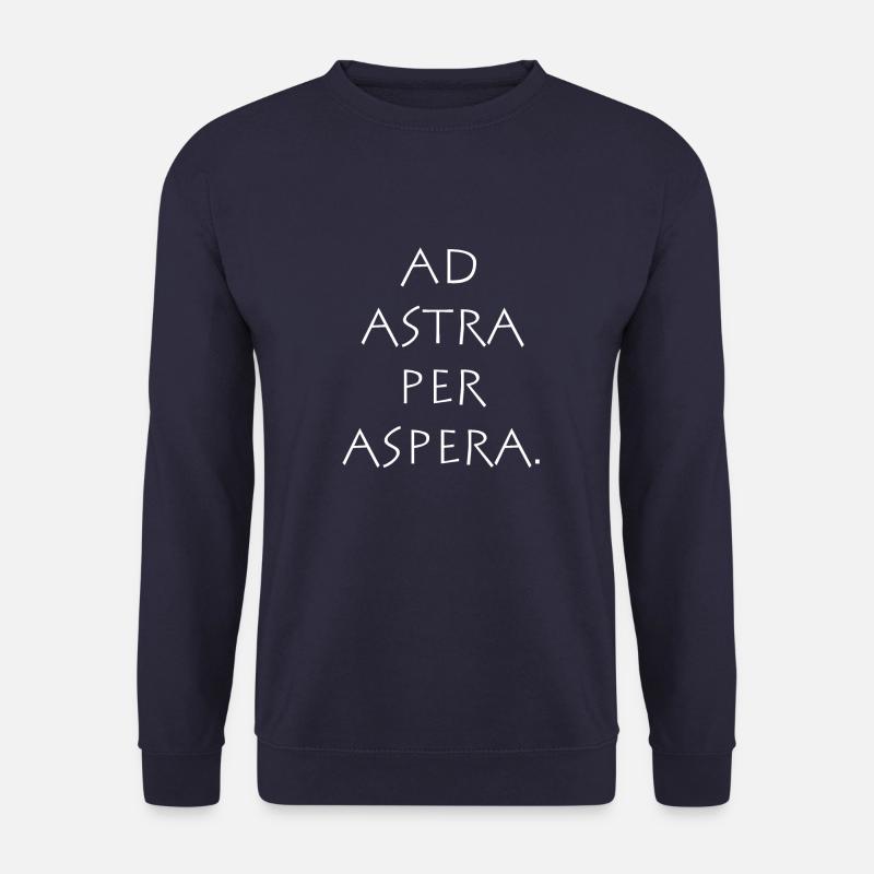 Ad astra per aspera - Unisex Pullover - Navy