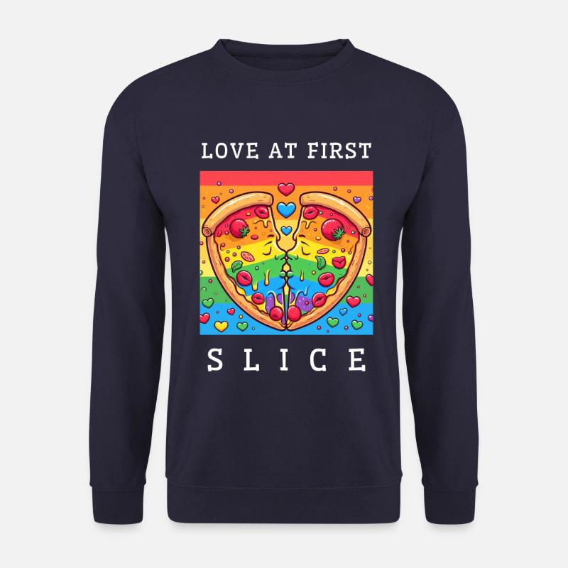 Liebe auf den ersten Schnitt - Unisex Pullover - Navy