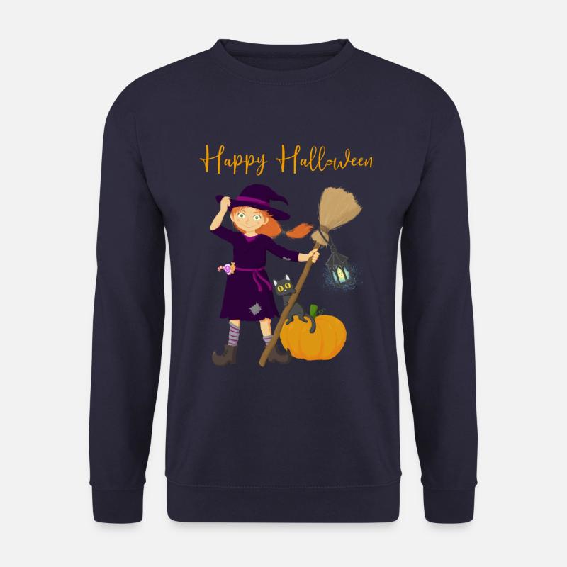 Hexe Happy Halloween 2 - Unisex Pullover - Navy