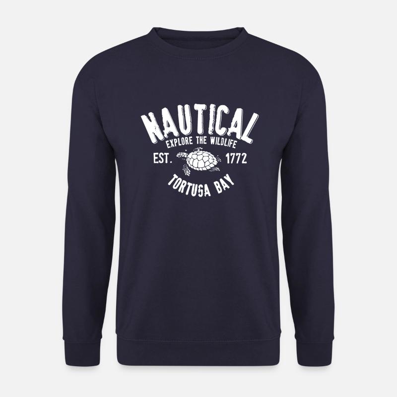 Nautical Tortuga bay - Sweat-shirt Unisexe - marine