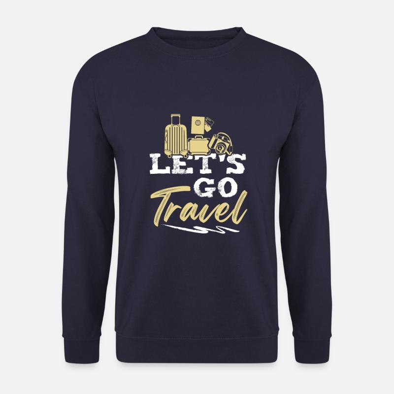 lass uns reisen - Unisex Pullover - Navy