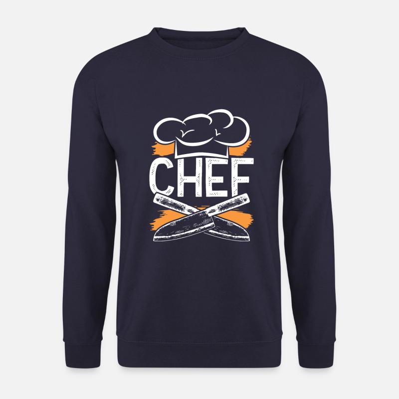 chef cooking - Unisex Sweatshirt - navy