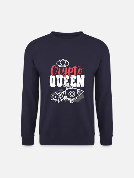 Crypto King - Unisex Sweatshirt - navy
