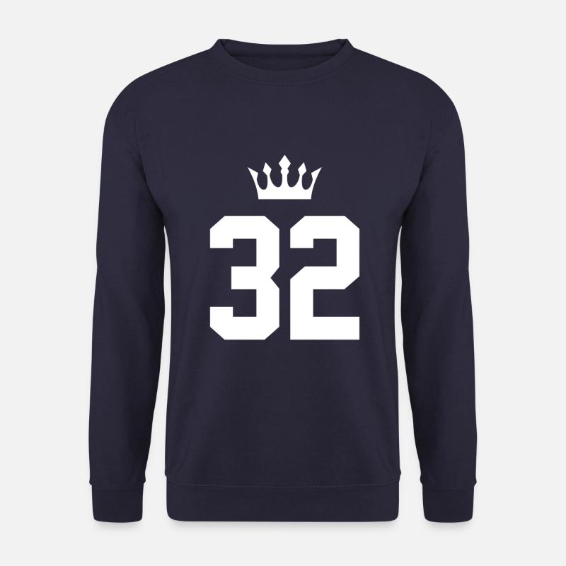 32 Number crown - Unisex Sweatshirt - navy