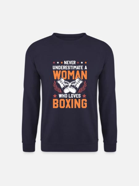 Boxe Femmes - Sweat-shirt Unisexe - marine