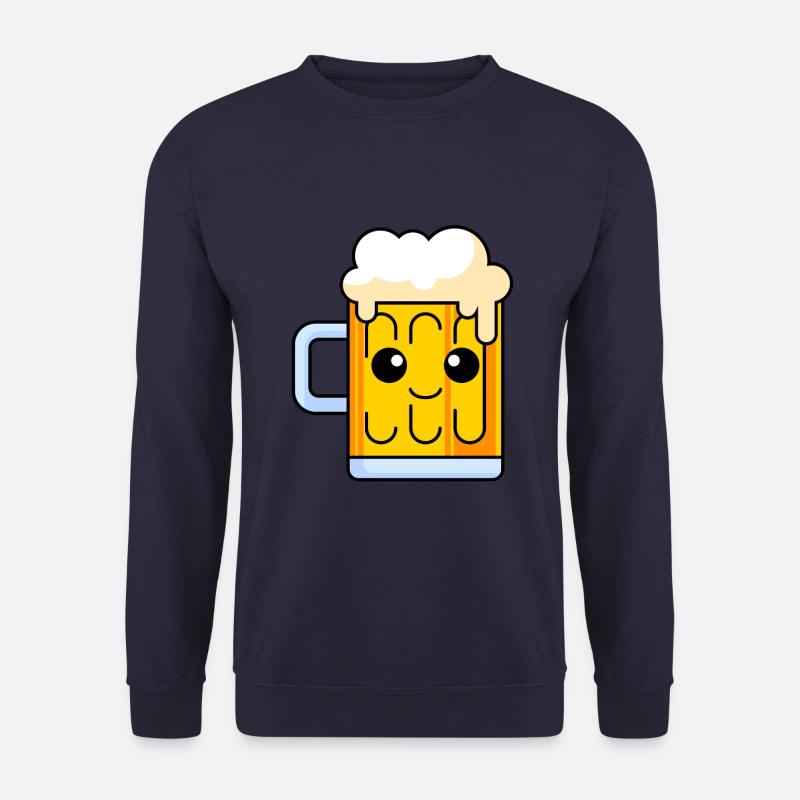 Bier Comic - Unisex Pullover - Navy
