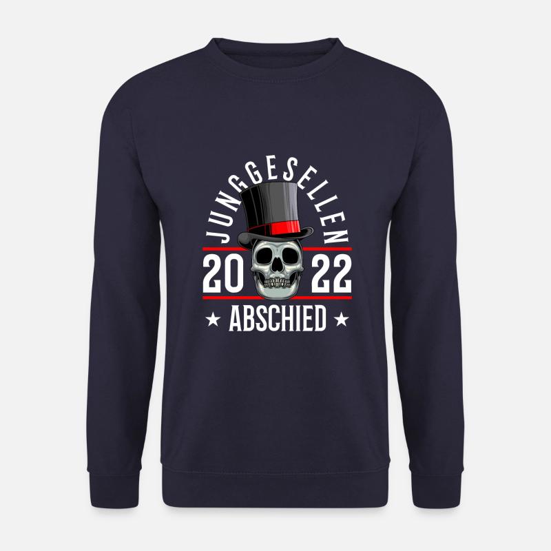 junggesellen abschied totenkopf 2022 - Unisex Pullover - Navy