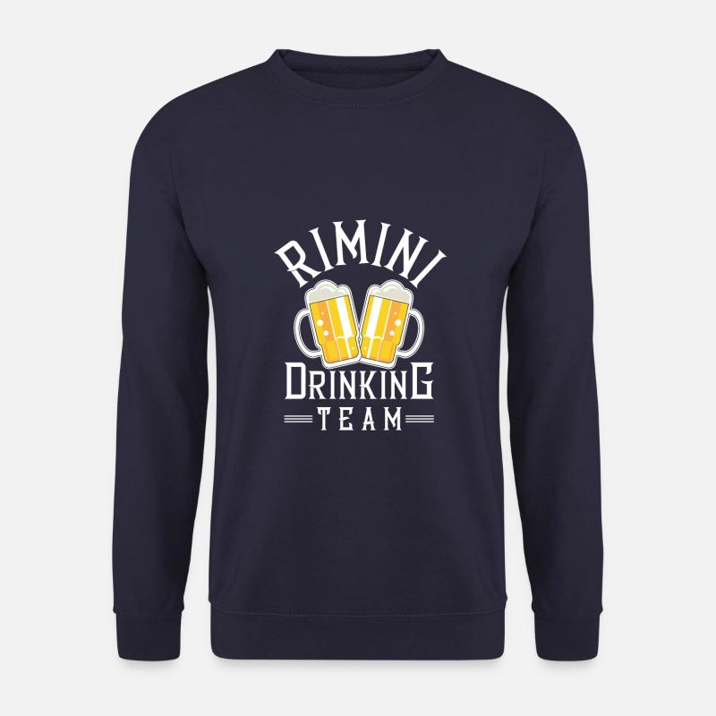Rimini Drinking Équipe - Sweat-shirt Unisexe - marine