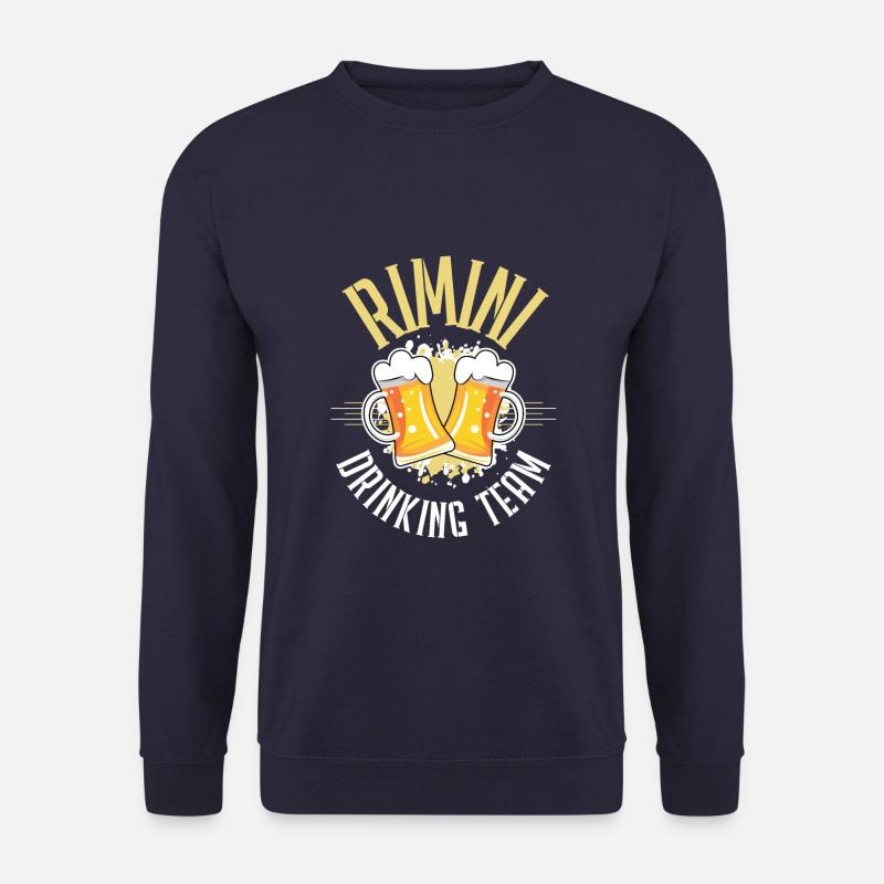Rimini Drinking Équipe - Sweat-shirt Unisexe - marine