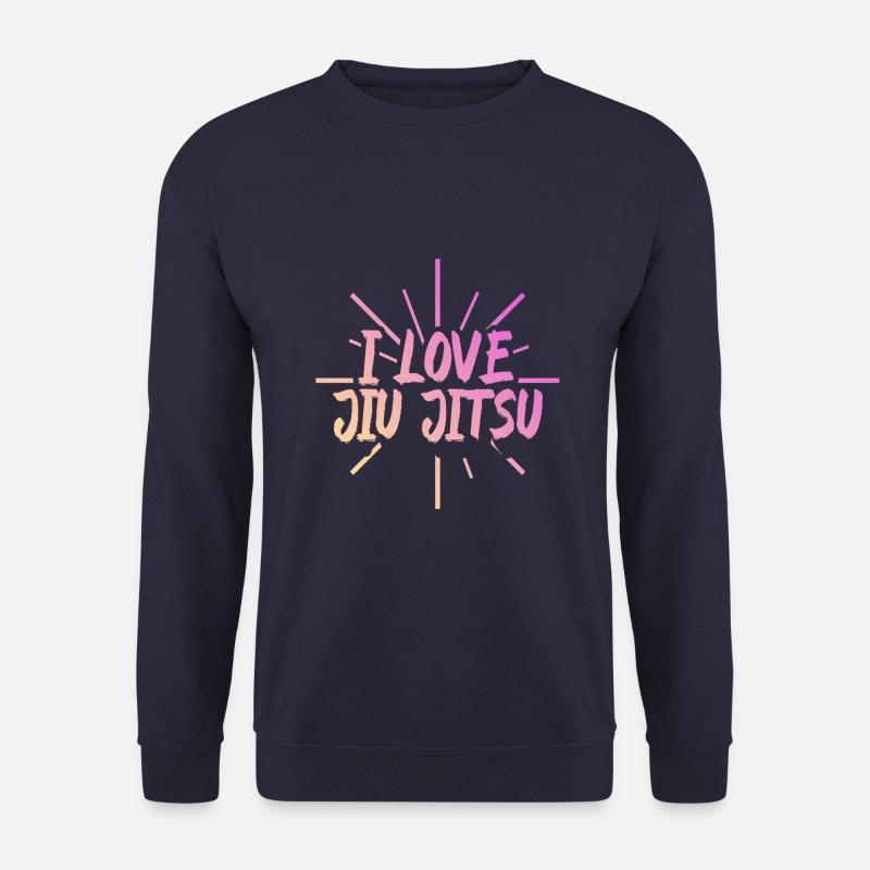 Ich liebe Jiu Jitsu - Unisex Pullover - Navy