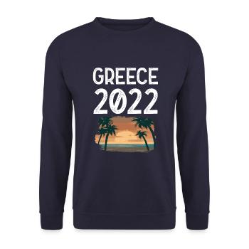 Greece 2022 - Unisex Pullover - Navy - Vorne - Alina (178cm) & Michal (187cm)