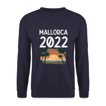 Mallorca 2022 - Unisex Pullover - Navy - Vorne - Alina (178cm) & Michal (187cm)
