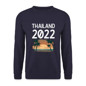 Thailand 2022 - Unisex Pullover - Navy - Vorne - Alina (178cm) & Michal (187cm)