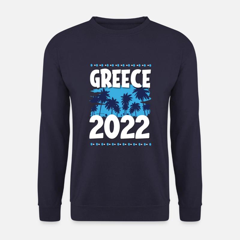 Greece 2022 - Unisex Pullover - Navy