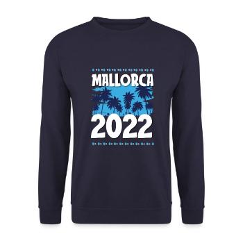Mallorca 2022 - Unisex Pullover - Navy - Vorne - Alina (178cm) & Michal (187cm)