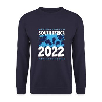 South Africa 2022 - Unisex Pullover - Navy - Vorne - Alina (178cm) & Michal (187cm)
