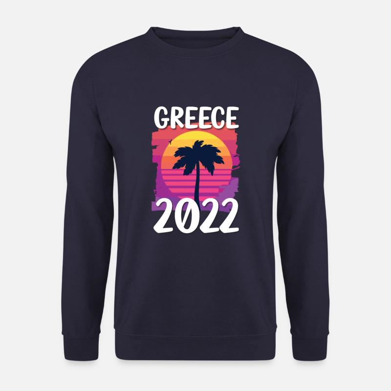 Greece 2022 - Unisex Pullover - Navy