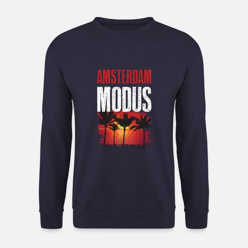 Amsterdam Mode - Unisex Sweatshirt - navy
