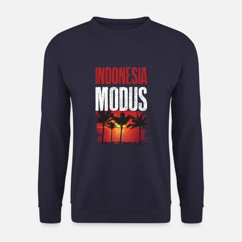 Indonesia Mode - Unisex Sweatshirt - navy