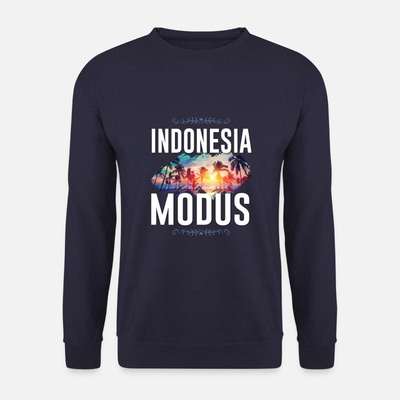 Indonesia Modus - Unisex Pullover - Navy