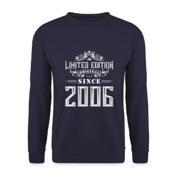 Édition limitée 2006 - Sweat-shirt Unisexe - marine - Devant - Alina (178cm) & Michal (187cm)