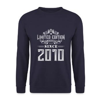 Édition limitée 2010 - Sweat-shirt Unisexe - marine - Devant - Alina (178cm) & Michal (187cm)