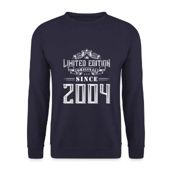 Édition limitée 2004 - Sweat-shirt Unisexe - marine - Devant - Alina (178cm) & Michal (187cm)