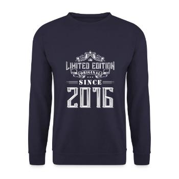 Édition limitée 2016 - Sweat-shirt Unisexe - marine - Devant - Alina (178cm) & Michal (187cm)