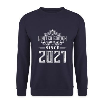 2021 limited edition - Unisex Pullover - Navy - Vorne - Alina (178cm) & Michal (187cm)