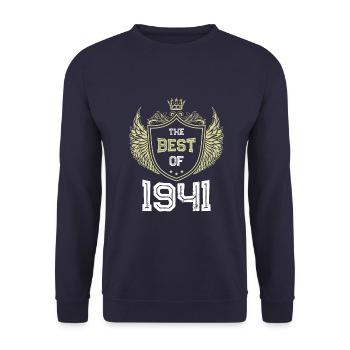 1941 best of - Sweat-shirt Unisexe - marine - Devant - Alina (178cm) & Michal (187cm)