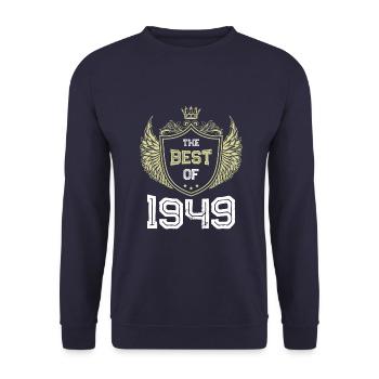 1949 best of - Sweat-shirt Unisexe - marine - Devant - Alina (178cm) & Michal (187cm)