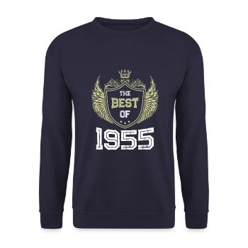 1955 best of - Sweat-shirt Unisexe - marine - Devant - Alina (178cm) & Michal (187cm)