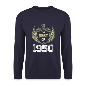 1950 best of - Sweat-shirt Unisexe - marine - Devant - Alina (178cm) & Michal (187cm)