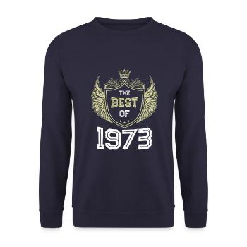 1973 best of - Sweat-shirt Unisexe - marine - Devant - Alina (178cm) & Michal (187cm)