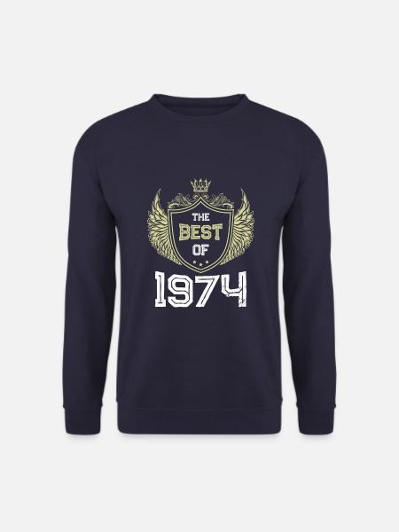 1974 best of - Unisex Sweatshirt - navy