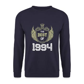 1994 best of - Sweat-shirt Unisexe - marine - Devant - Alina (178cm) & Michal (187cm)