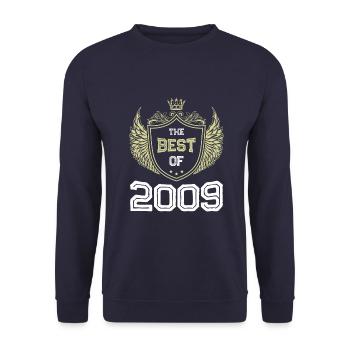 2009 best of - Sweat-shirt Unisexe - marine - Devant - Alina (178cm) & Michal (187cm)