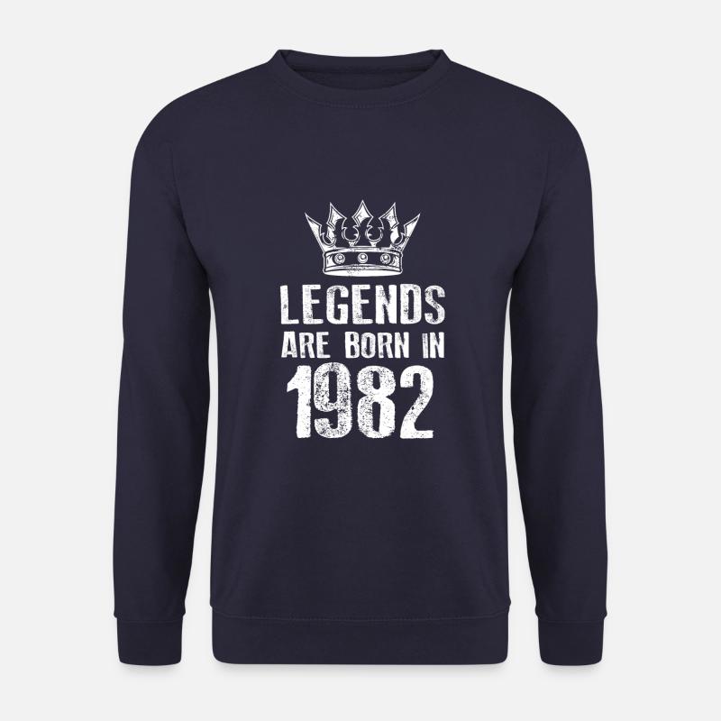 1982 légendes nées en - Sweat-shirt Unisexe - marine