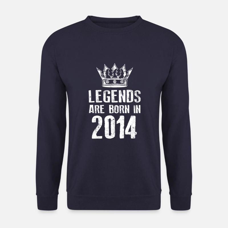 Légendes 2014 nées en - Sweat-shirt Unisexe - marine