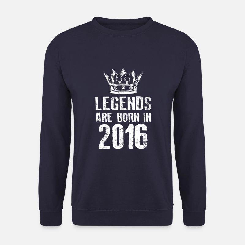 Légendes 2016 nées en - Sweat-shirt Unisexe - marine